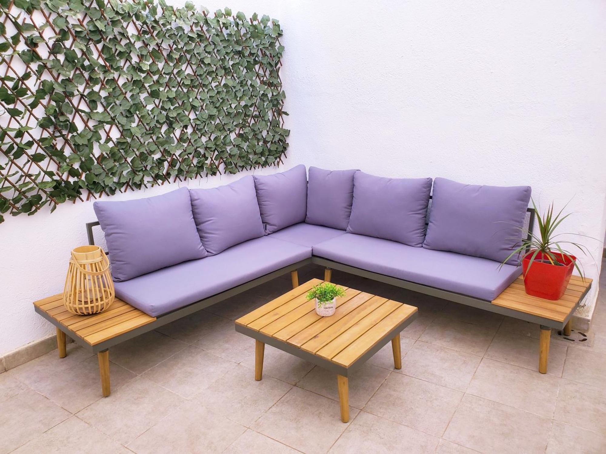 Apartamento Centrico Con Patio Privado Tarragona Exterior foto